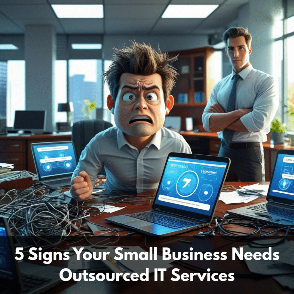 Virtual Intelligence Solutions - 5 Signs Your Small Business Needs Outsourced IT Services